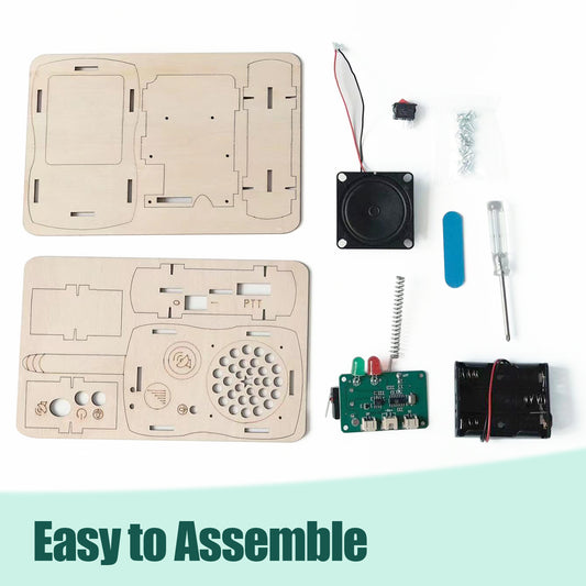 STEM Toy Walkie Talkie Building Kit