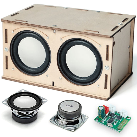 DIY Bluetooth Speaker Kit STEM Toys Wood Crafts