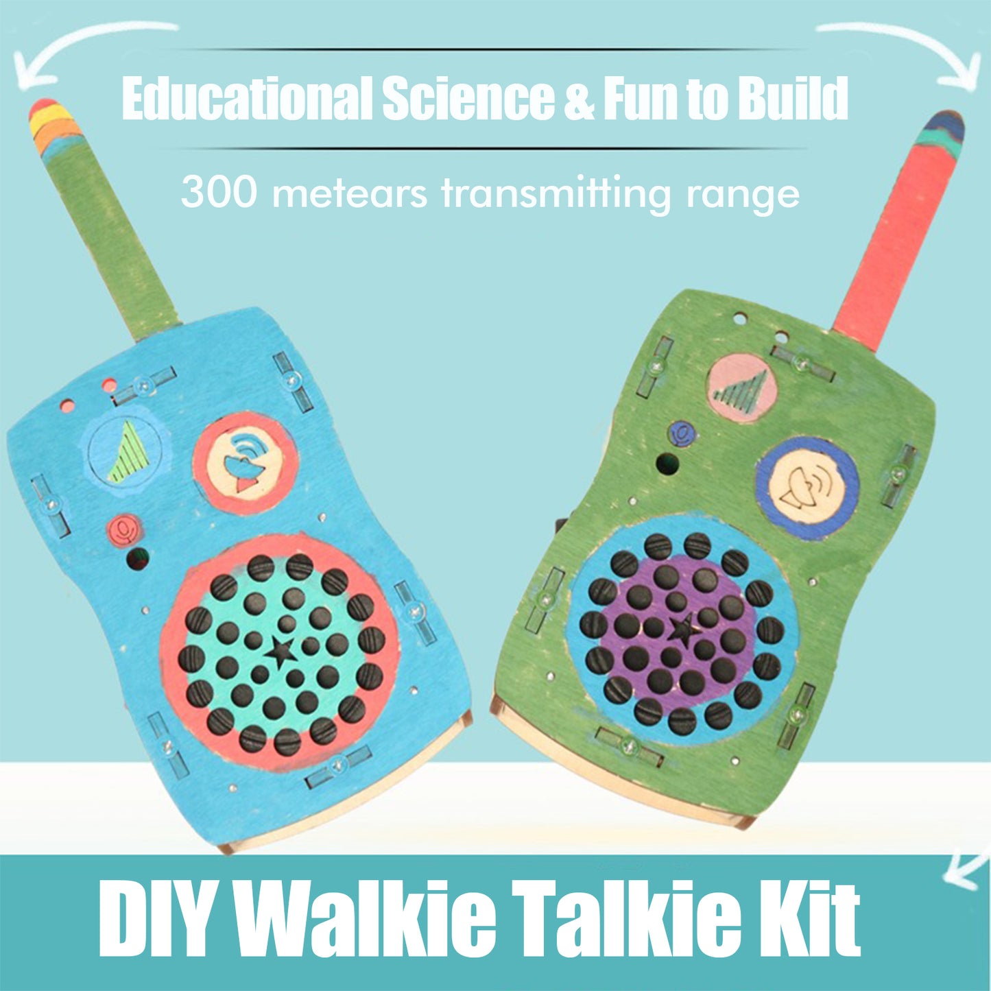 STEM Toy Walkie Talkie Building Kit