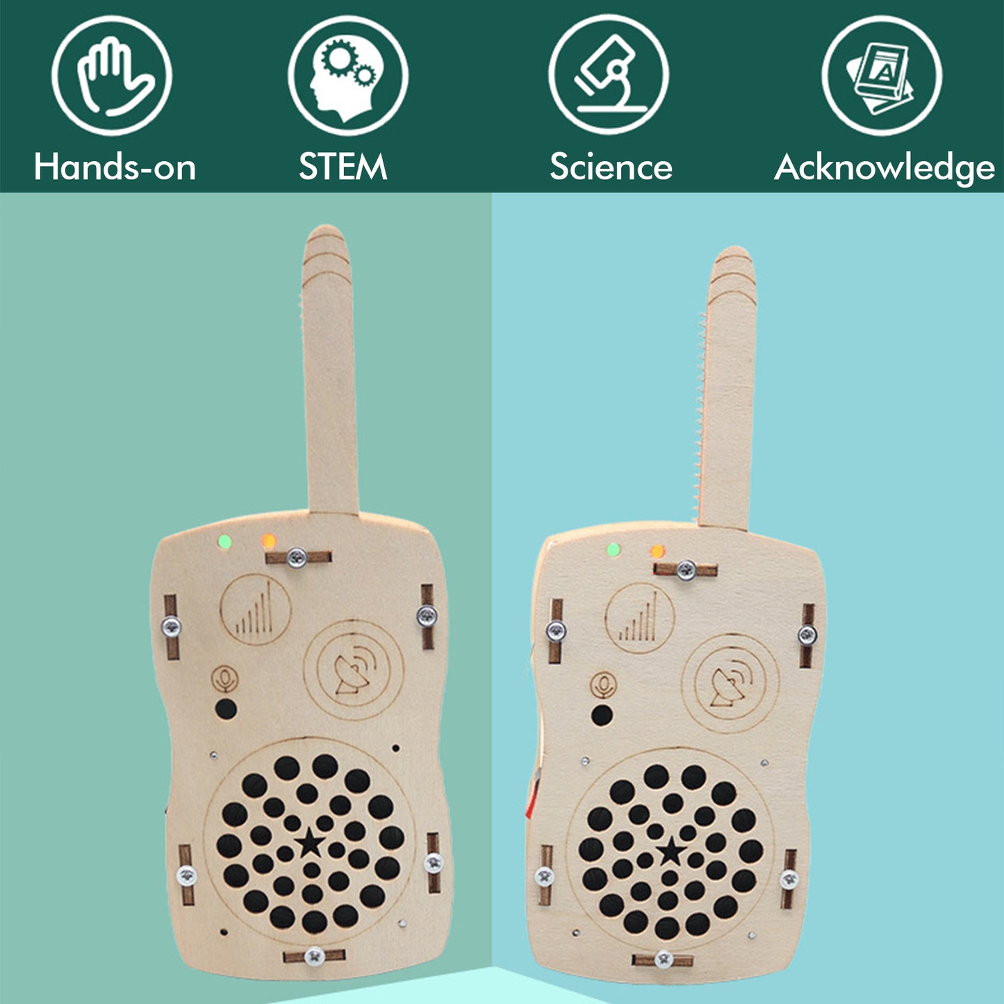 STEM Toy Walkie Talkie Building Kit