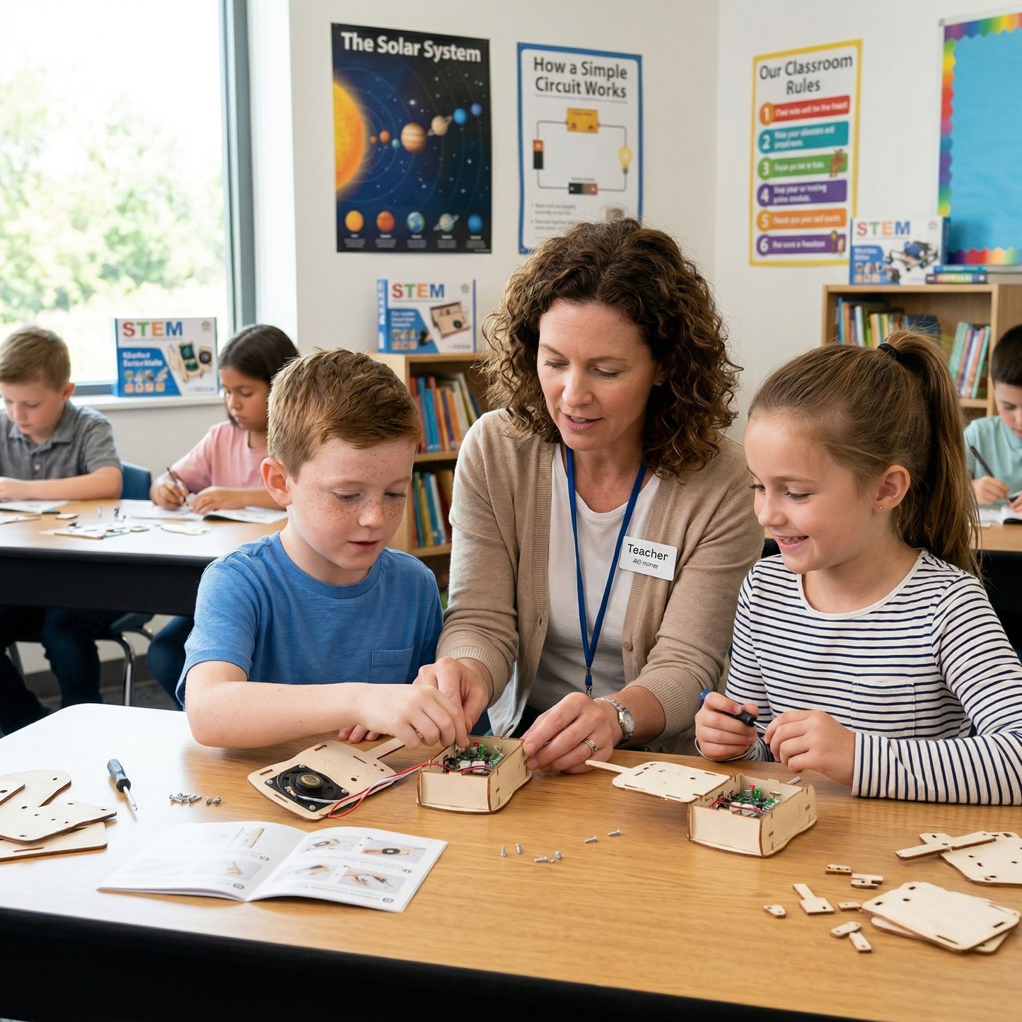 STEM Toy Walkie Talkie Building Kit